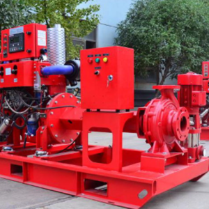 Packaged Fire Pump Set (Electric + Diesel + Jockey)